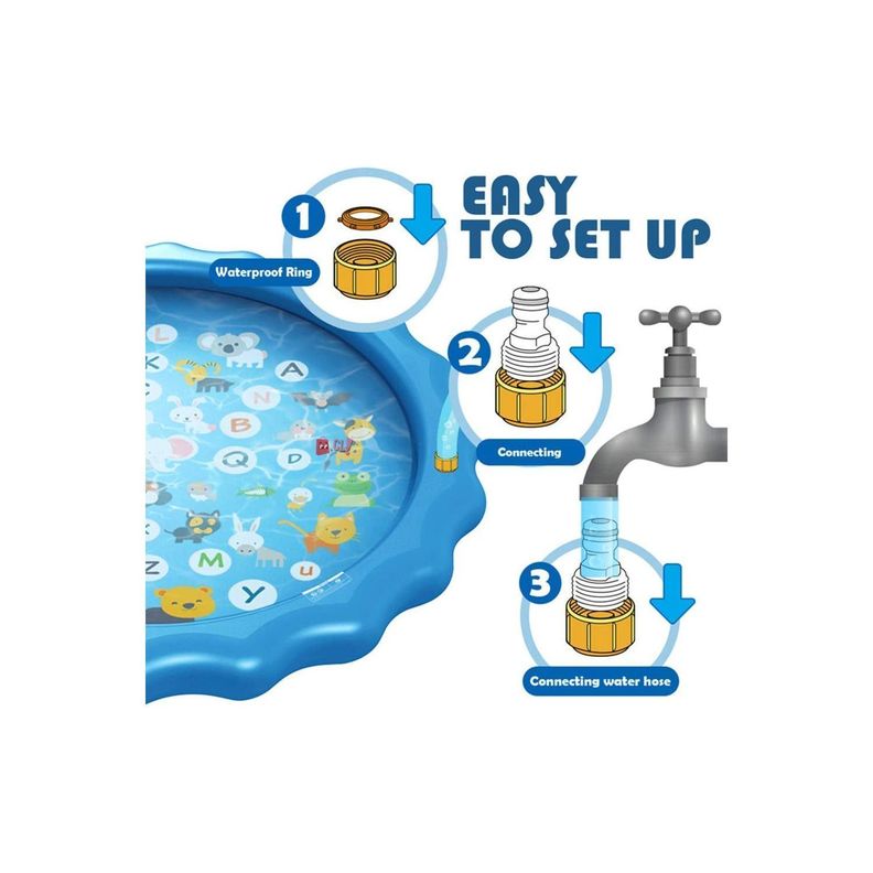 Alfombra Piscina Chorros De Agua 1.70mts - Puntostore-3