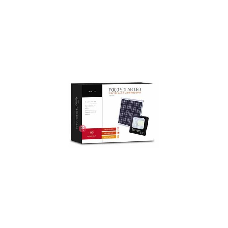 Foco Led Ip67 Con Panel Solar Y Control Remoto - PuntoStore-2