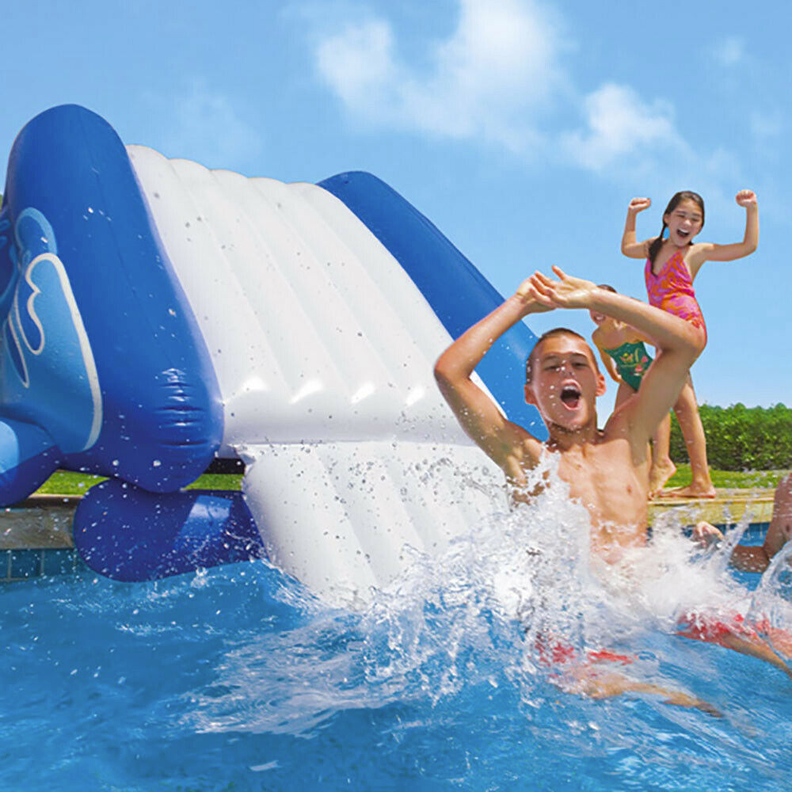 Tobogán Inflable Para Piscina Kool Splash-3