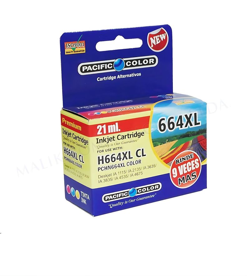 CARTRIDGE HP664XL COLOR PARA HP DESKJET 2138