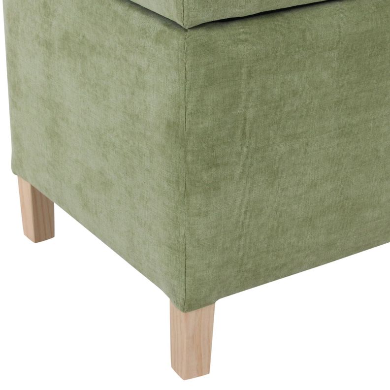 Pouf Baúl Rucato Pistacho Altea 46x46x50 cm Máxima Design-5