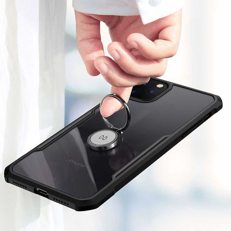 Carcasa Para Iphone 12 Pro Max Con Anillo Militar Grade Reforzada-1
