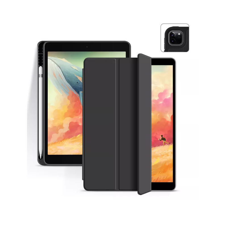 Carcasa Smart Cover iPad Pro 11 Con Ranura Lapiz / Negro-0