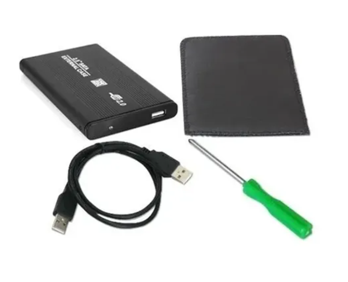 Cofre Case Para Disco Duro Sata 2.5 Usb Hdd Notebook-1
