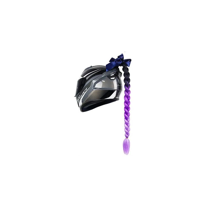 Trenza Para Casco de Motocicleta-1