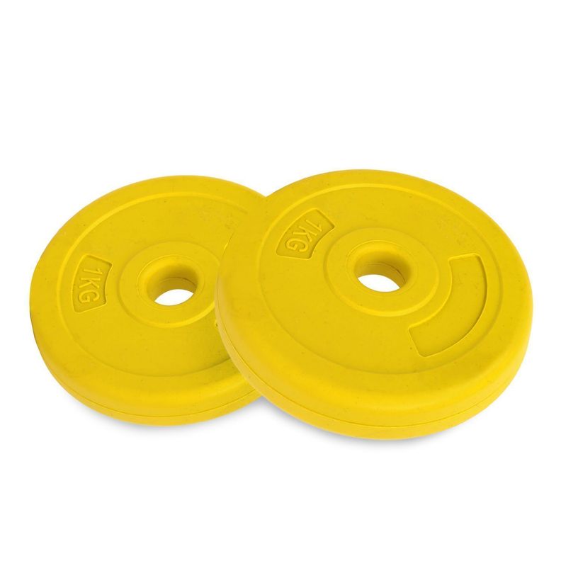 Disco de Cemento 1 Kg para Barra PVC Amarillo-3