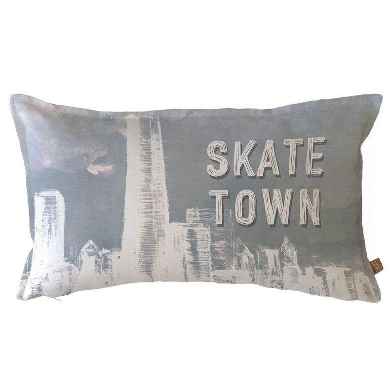 FUNDA COJÍN ALGODÓN SKATE TOWN 50X30-0