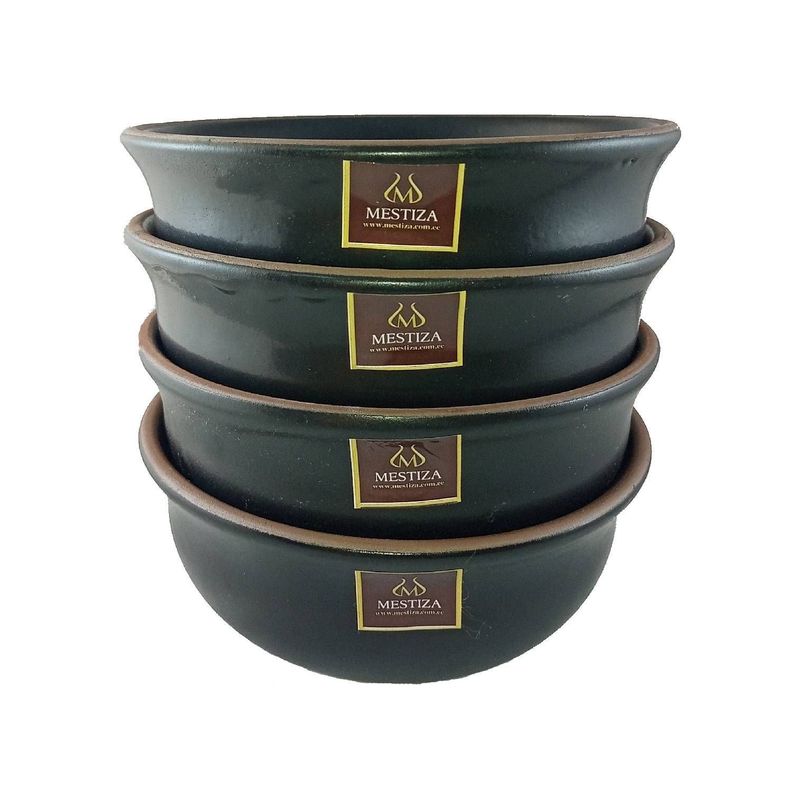 Set de Bowls Mestiza Negro Ebano-2