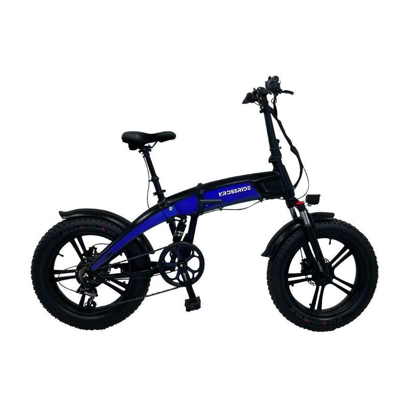 Krossride E-BIKE Plegable Azul-1