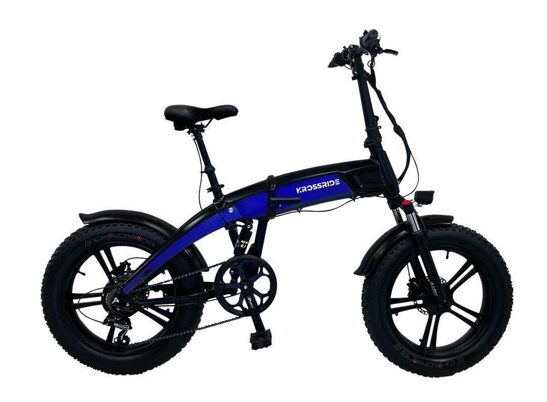 Krossride E-BIKE Plegable Azul-0