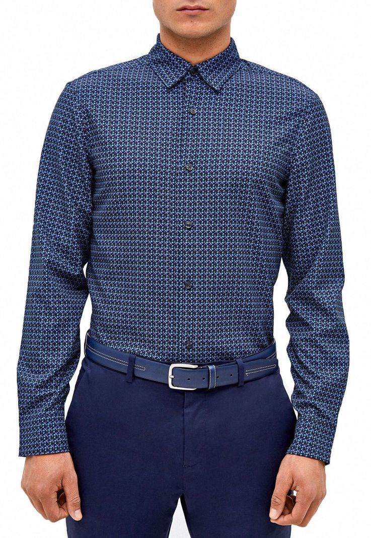 Camisa estampada total stretch