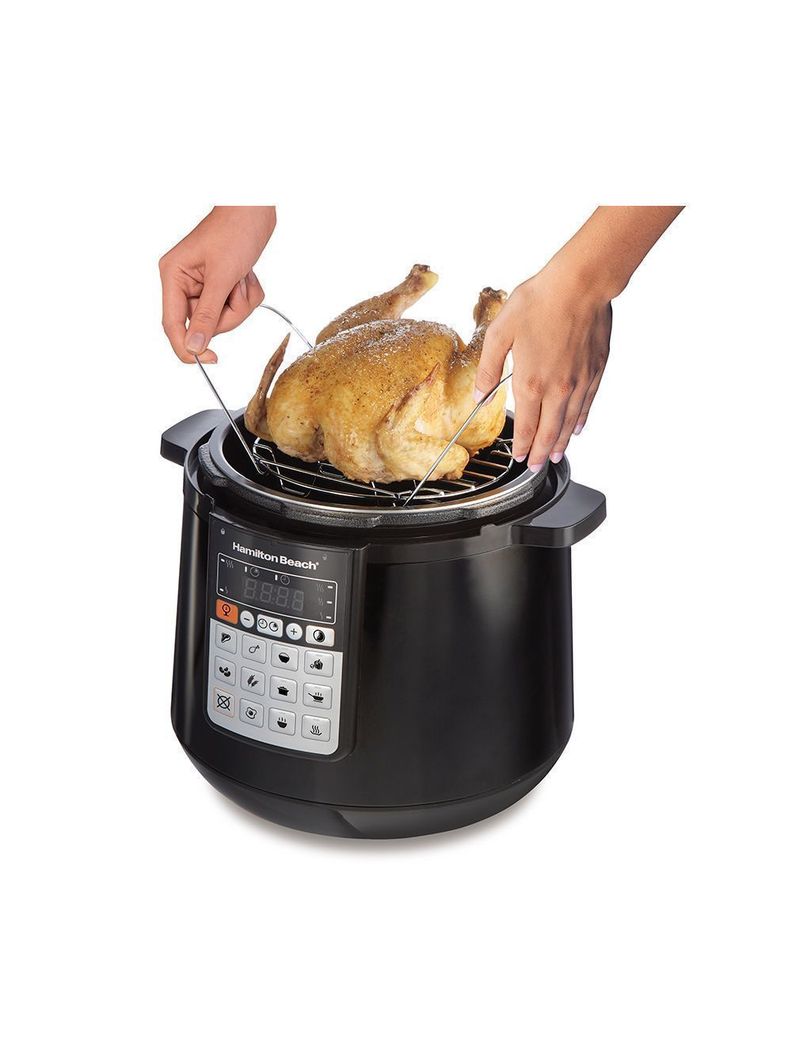 Olla a Presión Hamilton Beach Multicooker 5,7 L 34501-CL-3