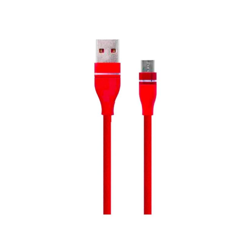 Cable USB a Micro USB 1mt Rojo Dblue-0