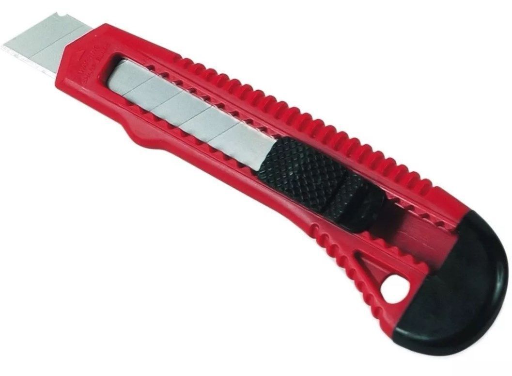 Corta Cartón Cuchillo Cartonero Cortante Exacto Acero 18mm-0