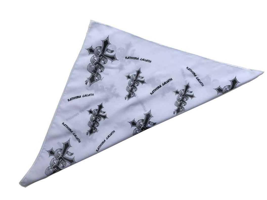 Bandana Blanca Estampada-2
