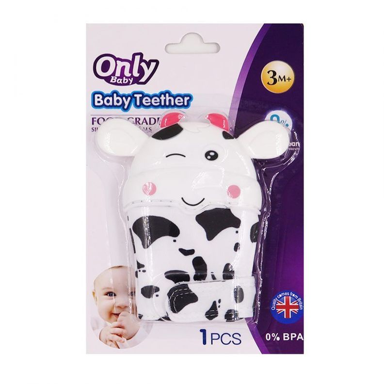 Guante Miton Mordedor Rasca Encias Para Bebes Blanco A-79-0