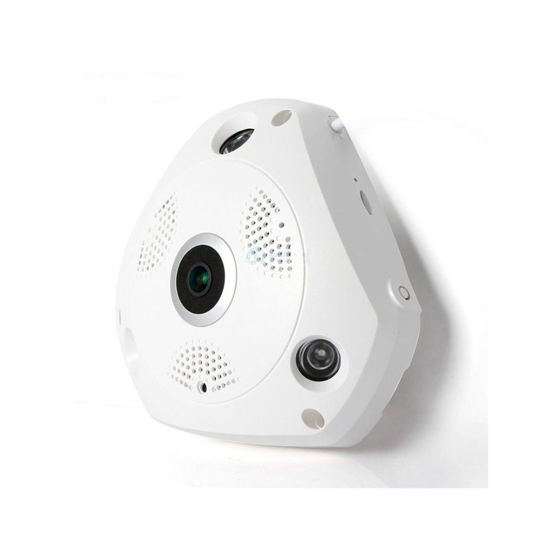 Camara De Seguridad Panoramica 360 HD  Blanco