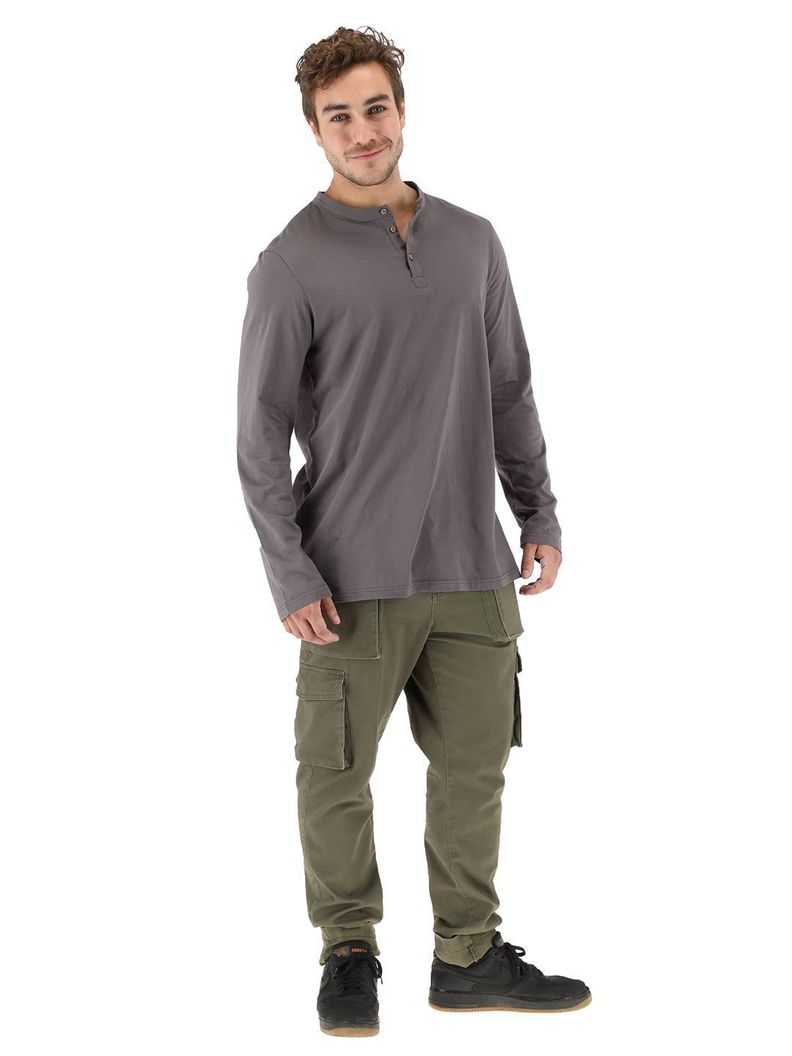 Polera Picuda Gris Hombre-1