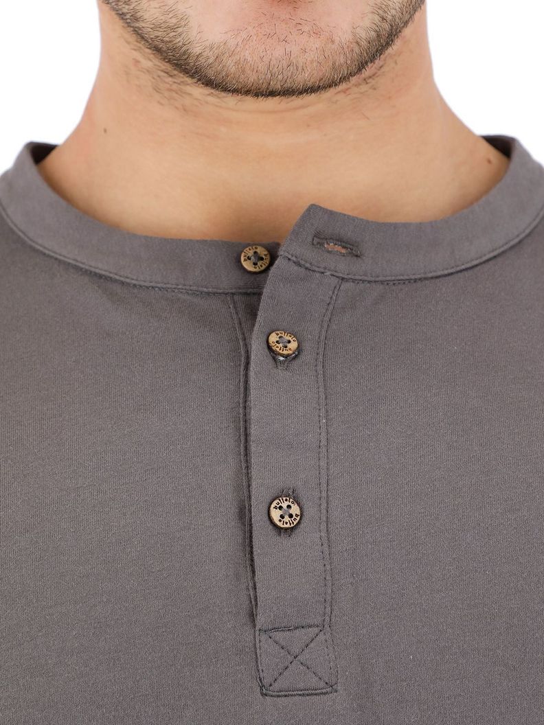Polera Picuda Gris Hombre-3