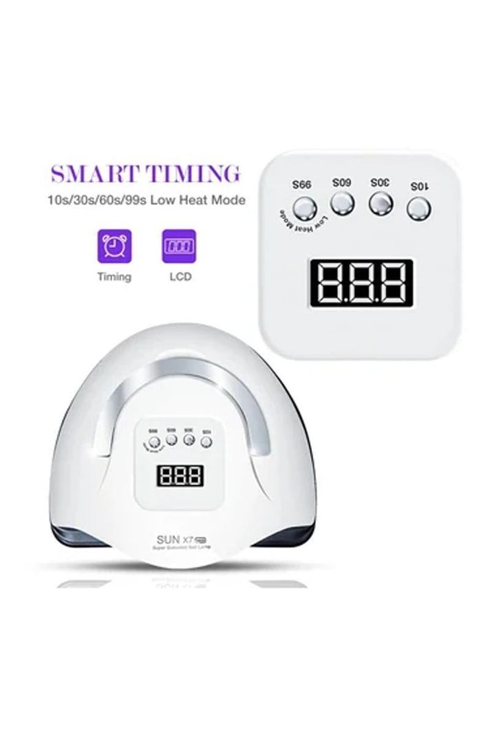 Lámpara Led Uv Manicura 180w Uñas Secador Profesional-1