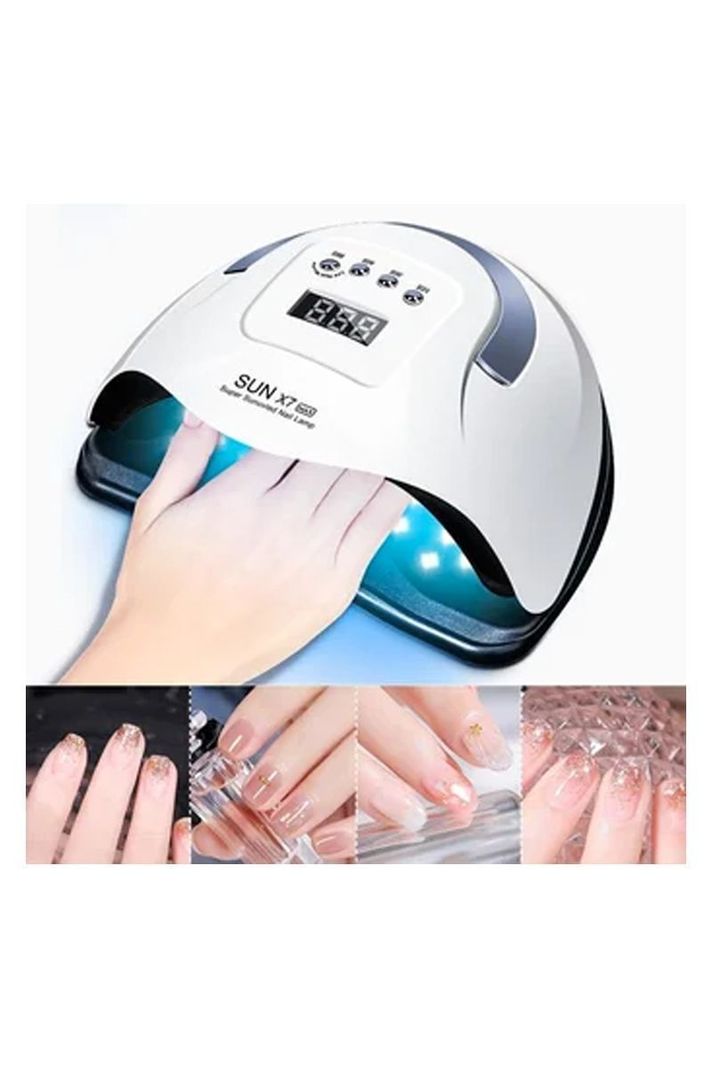 Lámpara Led Uv Manicura 180w Uñas Secador Profesional-2