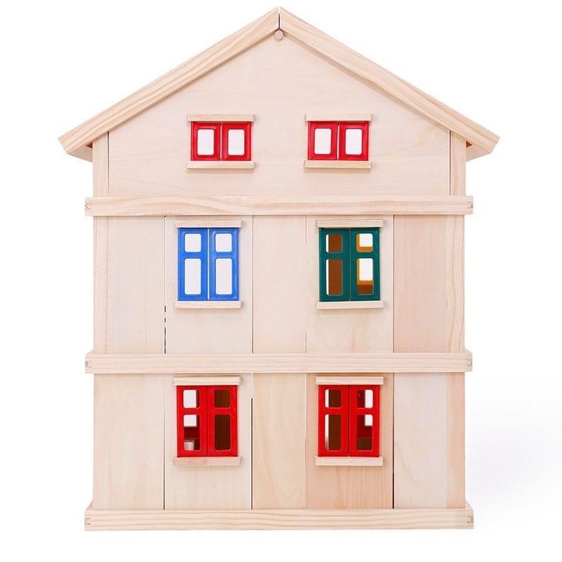 Casita madera 3 pisos-3