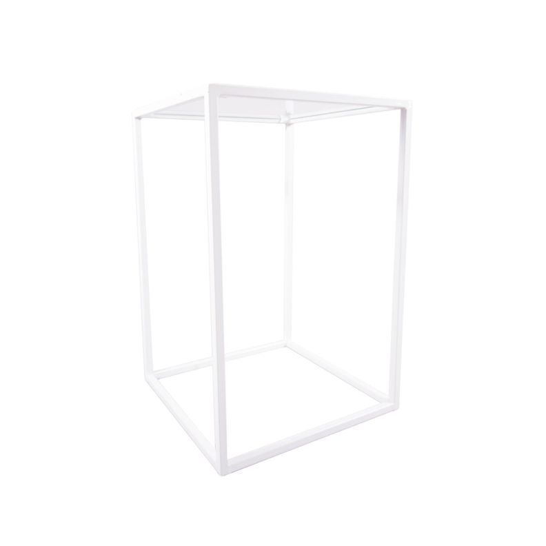 MESA LATERAL ALTAR 40 BLANCO GLASS-5