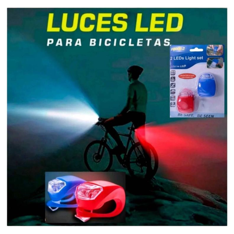 SET 2 LUCES BICICLETA -2