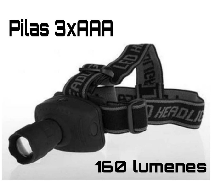 MINI LINTERNA DE CABEZA A PILAS -2