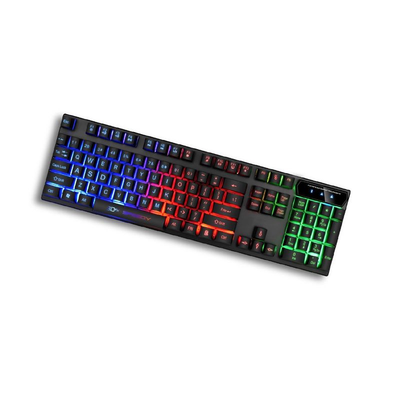Teclado Gamer Pc Retroiluminación Speedy - Puntostore-1