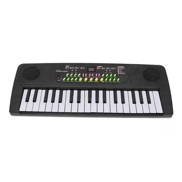 Teclado Musical Piano Con Micrófono 37 Teclas-0