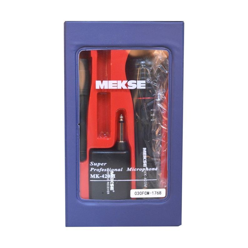 MICROFONO ALAMBRICO /INALAMBRICO METALICO MEKSE-2
