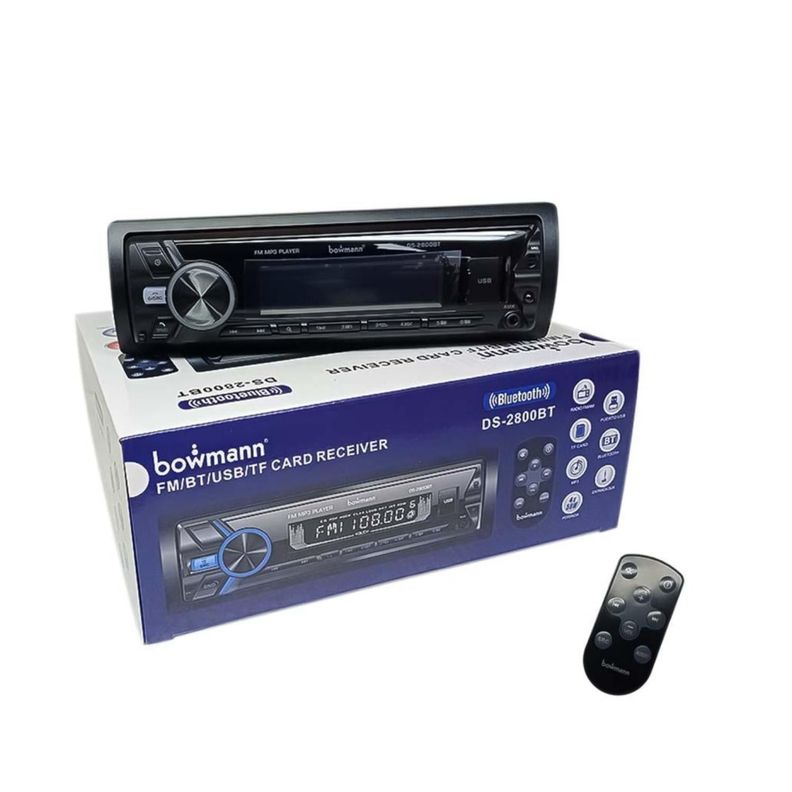 Radio De Automovil Bluetooth USB SD DS-2800BT Bowmann-2
