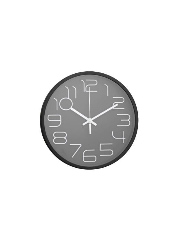 Reloj de pared Ø30 cm. Negro ø30 x4 cm-0