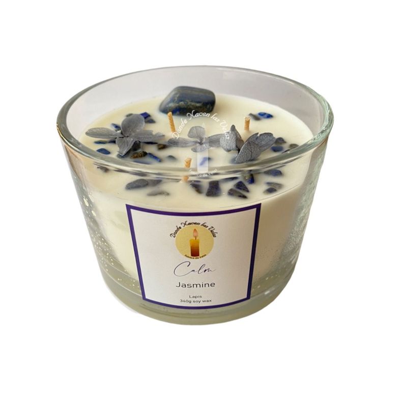 Velas Aromáticas Lapislazuli, Jazmin 340 Grs-0