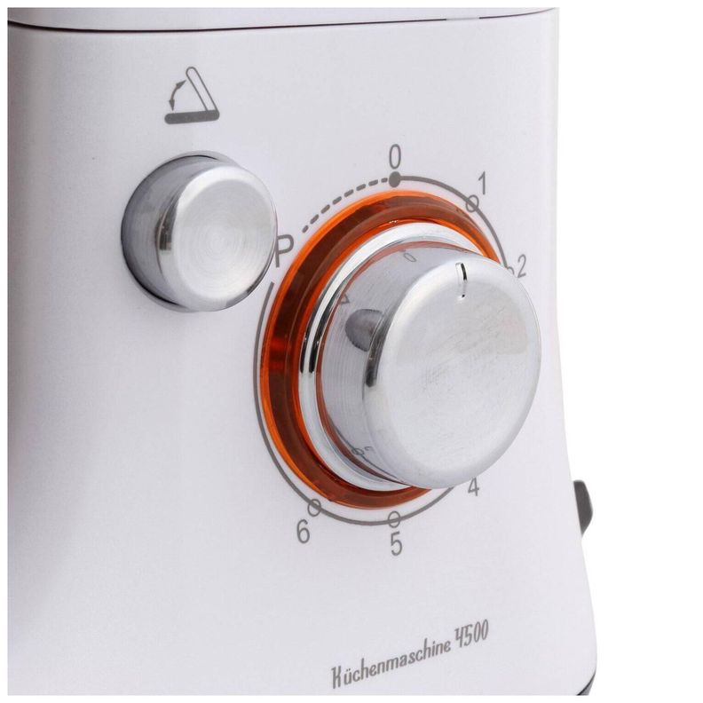 Batidora De Pedestal Electrica 800W 4L 6Vel Blanco-4