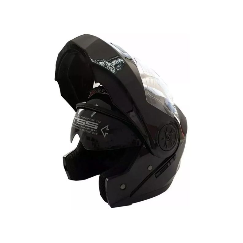 Casco Abatible Certificado Mica Y Gafas Tallas M-l-xl - Ps-0