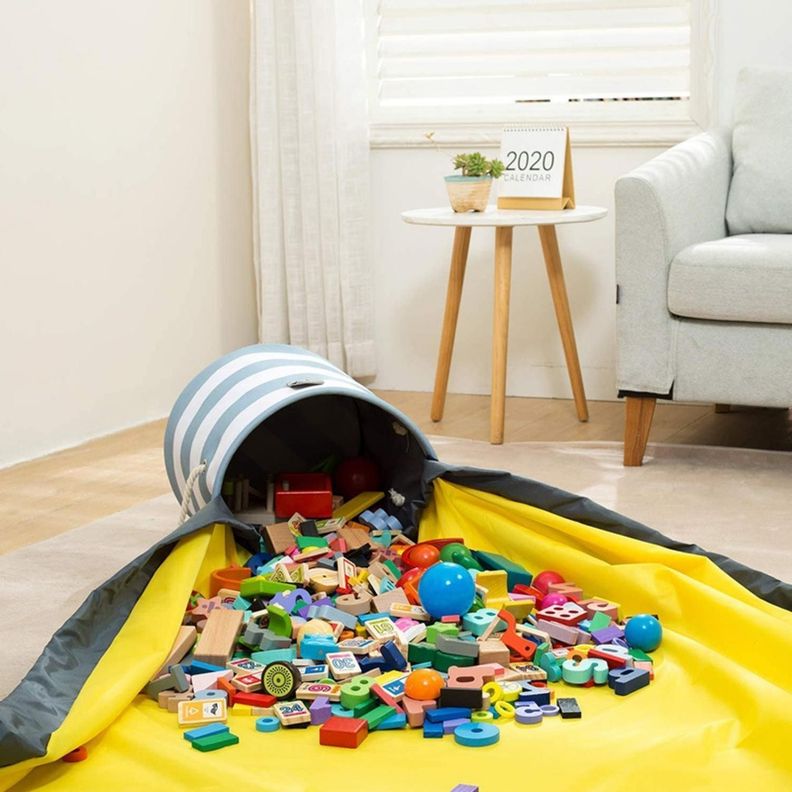 Bolsa Almacenamiento De Juguetes Multifuncional Para Niños-1