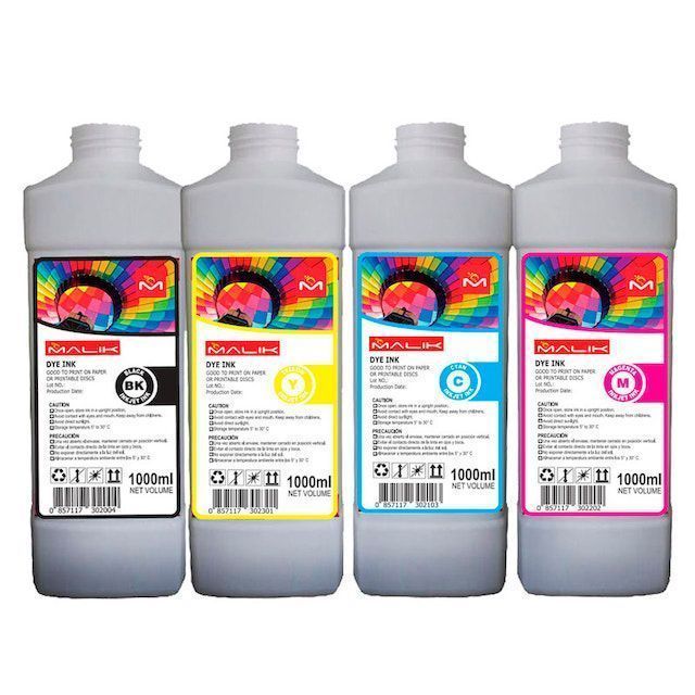 Pack 4 Litros + 4 Botellas vacias para Epson Ecotank T544 L3150-1