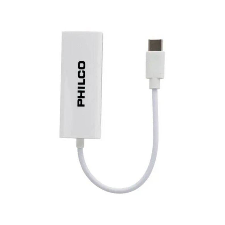 Adaptador Philco Tipo C A Cable De Red Rj45-0