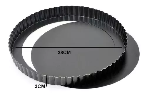 Pack X4 Molde Desmontable Moldes Desmontables Moldes 28cm -2