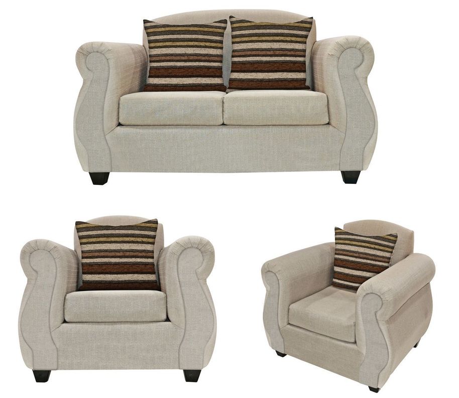 Living Merida 2-1-1 Tela Beige-0