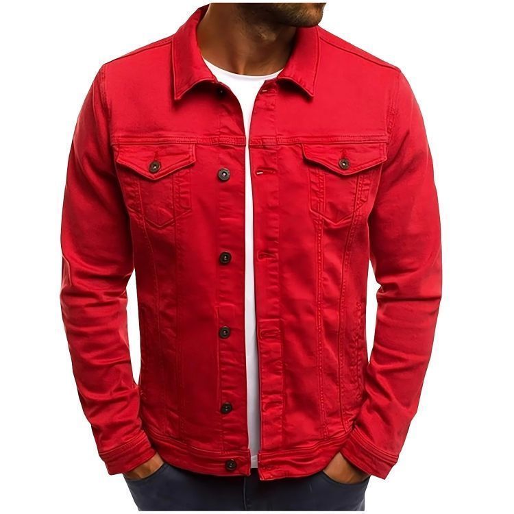 Chaqueta Mezclilla Colors Clasic Man Hombre-0
