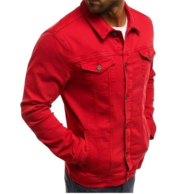 Chaqueta Mezclilla Colors Clasic Man Hombre-1