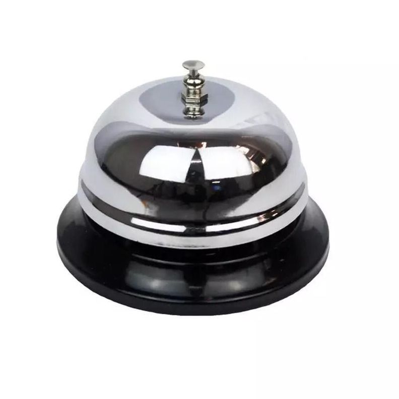 Campanilla Timbre, Accesorio de Mesa o Recepción Hotel-0