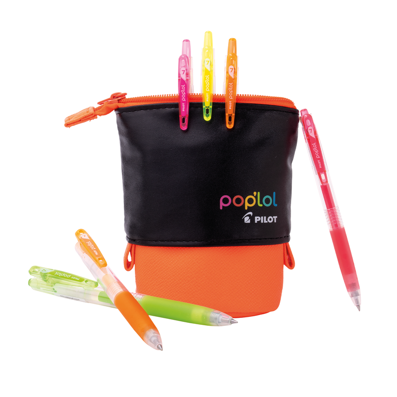 POP LOL 0.7 6U C/ESTUCHE RETRACTIL NARANJO