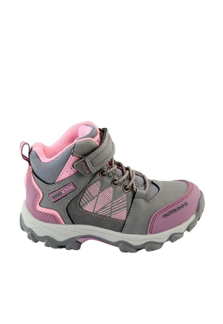 Zapatilla outdoor caña ficcustex a caminar niña 861-0