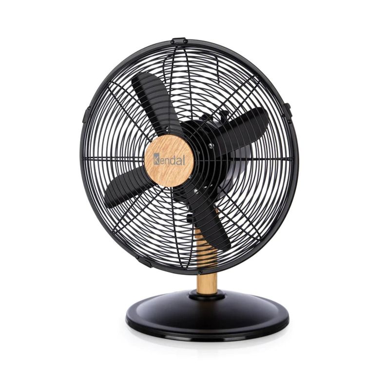 Ventilador De Mesa 12 Pulgadas 45W 3Vel Metal-0