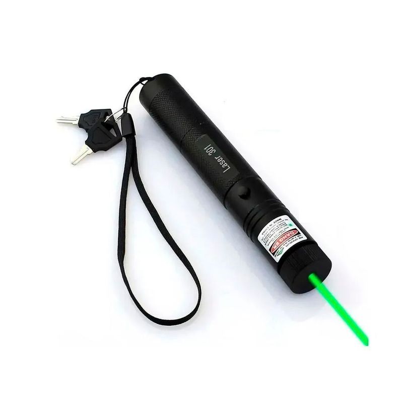 Puntero Laser Verde Recargable 18650 Con Cargador 1000mw-0