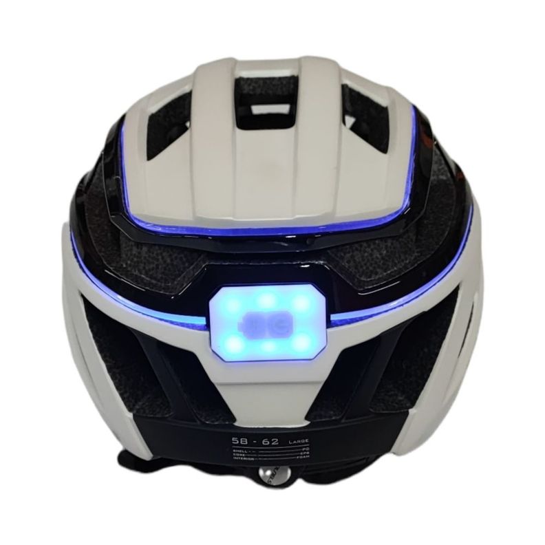 Casco De Bicicleta Profesional Con Luces LED-3